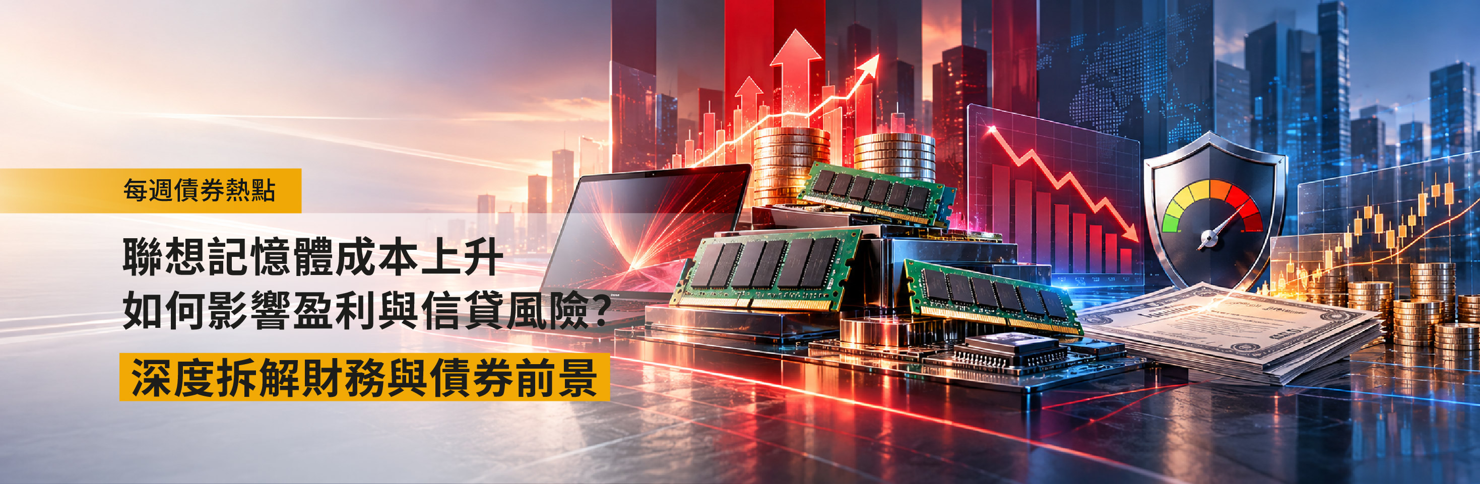 聯想記憶體成本上升如何影響盈利與信貸風險？